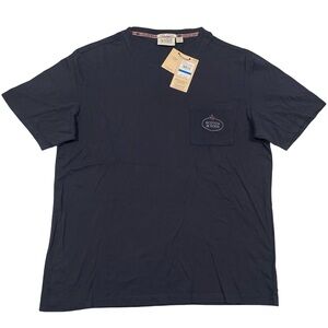 Scotch & Soda w/Chest Pocket Dark-Blue Tee Size XL (Retail $48)